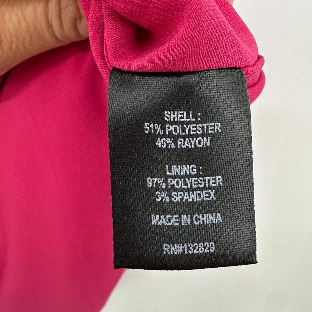 NBD NWT Revolve Terra Fuchsia Satin Snakeskin Mini Skirt // L - Picture 6 of 13